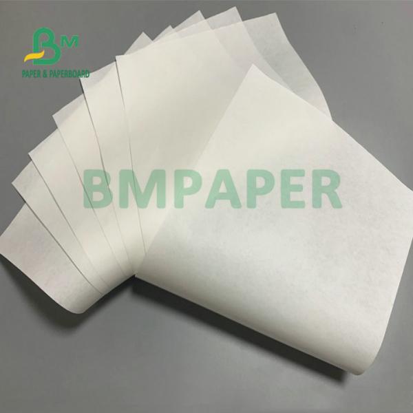500mm Roll Width 30gsm 35gsm White MG Kraft Paper For Wrap Sandwiches