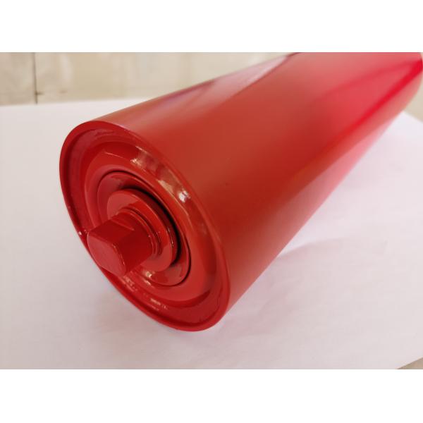 Quality Mining Steel Carrying Conveyor Roller Idler 89 Dia Waterproof wholesale