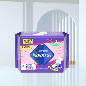 China Customized Female Menstrual Period Pads Wings Hygiene Organic Cotton Sanitary Pads Lady Pad Sanitary Napkin on sale