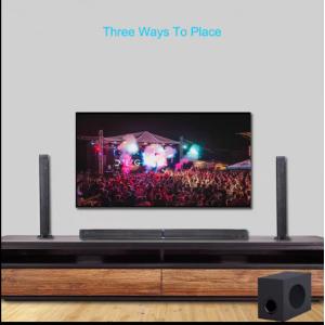 Cheap ABS 5.1 Channel Soundbar with Bluetooth 5.0 and Multiple Connections 5.25 Woofer for sale