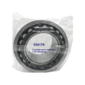 China 534176 Concrete mixer bearings taper roller bearings 110x180x69mm on sale