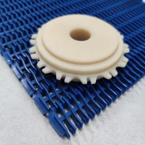 Flush Grid Modular Plastic Mesh Belt in 27.2mm Pitch for Packing Machinery