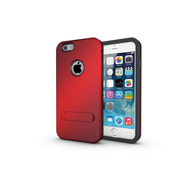 2-in-1 Case for iPhone 6/6Plus, unique design with stand, different color