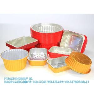 750ml/1.65LB, Sturdy Aluminum Foil Pans With Lids For Cooking, Baking, Reheating