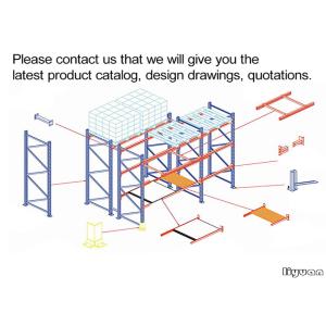 1000-3000 Kgs Heavy Duty Racks For Warehouse Workshop ISO9001 Certificated