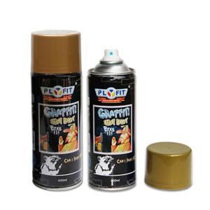 450ml MSDS Automatic Spray Paint 10min Drying Anti Rust Car Graffiti Wall
