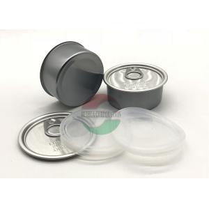 Mini Hemp Packaging 100ml Easy Open Ring Pull Tin Can / Metal Tins With Lids