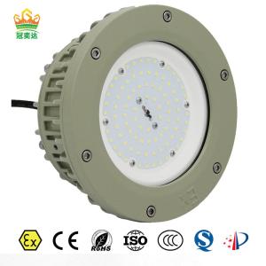 Cheap IP66 Certified ATEX Explosion Proof LED High Bay Light For Oil Gas Chemical Mining Environments Efficiency 160lm/w for sale