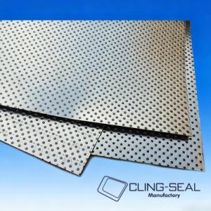 Cheap Durable Graphite Coated Metal Composite Exhaust Gasket Dual Reinforcement Design for Reliable Muffler , Manifold and Industrial Engine Sealing for sale