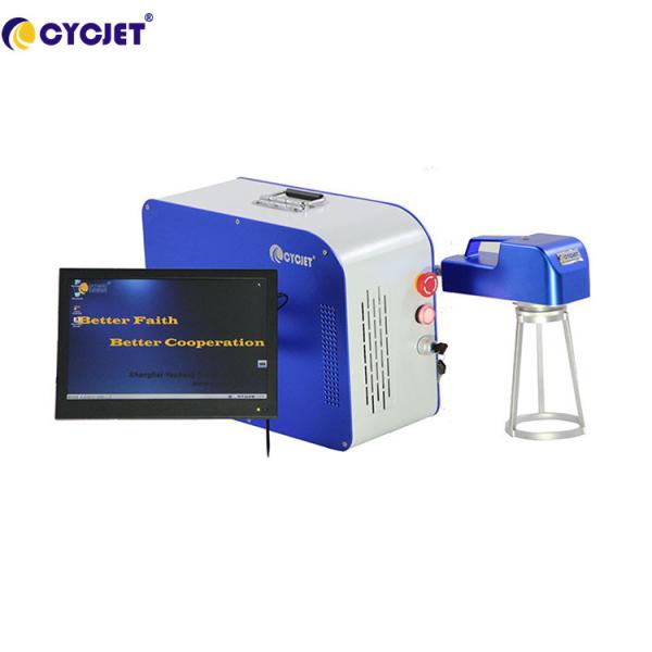 CYCJET 30W Handheld Laser Coding And Marking Machine For Tire Logo QR Code