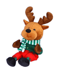 China Electronoic Plush Toys /doll Laughing out of Loud Xmasbuddy Deer on sale
