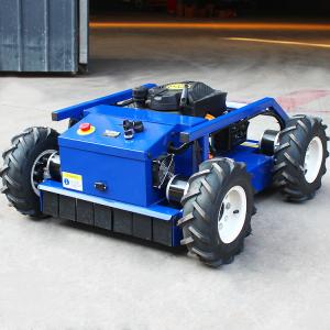 Free Shipping Remote Control Gasoline Powerful Robotic Lawn Mower Multi