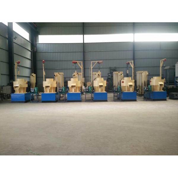 vertical ring die biomass wood pellet mill production line LSKJ550 1500kg per