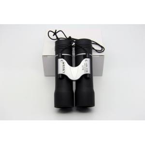 Black 8x25 Children's Binoculars Bird Watching Superior Brightness With Strap