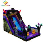 Halloween Inflatable Bouncer Slide Jumping Castles Slides Bouncer on Playground