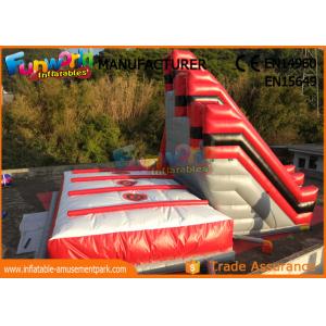 Cheap 10.6m High Stunt Big Air Bag Jump , Inflatable Freefall Stunt Jump With Jump Cushion for sale