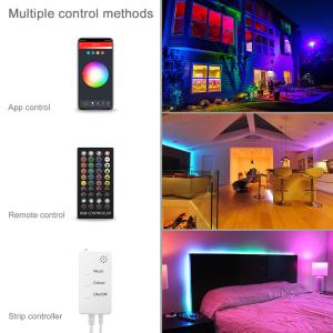 LED Light Strips Bluetooth WIFI Controller Flexible RGB 5050 Decoration
