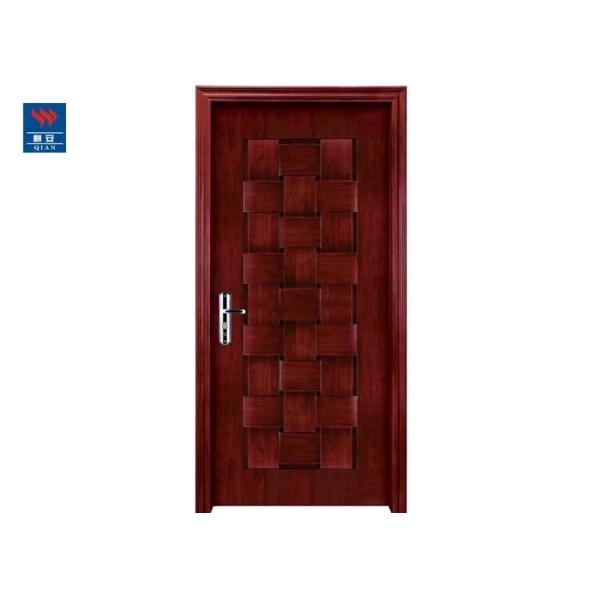 Modern Design Wooden Doors WHI UL Certification Fire Rated Wood Door With Modelling