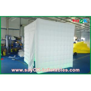 Wedding Photo Booth Hire Inflatable Cube Photo Booth With Led Lights Custom Made