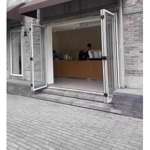 Invisible Mechanism Folding Window Creating Illusion of Floating Glass Panels in