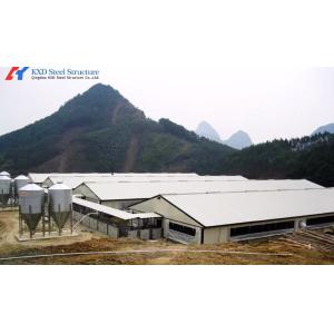 Prefabricated Lightweight Steel Structure Chicken House Shed with ISO9001 CE