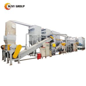 200-3000kg/h Capacity Fully-automated Waste Lithium Battery Recycling Machine