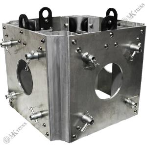 Square Circle Arch Triangle Ladder Truss Alu Sleeve Block for Ground Support