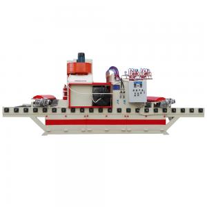 China LINSING Flamed Stone Finish Processing Machine for Chiseled Rough Picking Granite Slab on sale