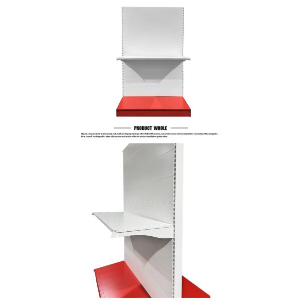 Customizable Color Cold Rolled Steel Supermarket Display Shelving / Grocery Store Shelving
