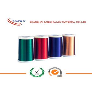 Standard Resistors CuNi23 Enamelled Wire 0.1mm 220℃ Polyimide