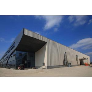 Cheap Engineered Large Metal Steel Structure Warehouse With Sliding Doors And Bolted Frames for sale