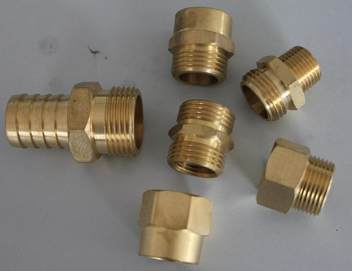 Customizd CNC machined brass connectors, made in China professional manufacturer