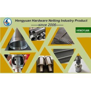 SS304 Wedge Wire Screen Filters For Improved Filtration Performance