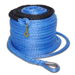 Cheap ATV/UTV Uhmwpe Braid Synthetic Winch Rope with Loop and High Strength Power Source for sale