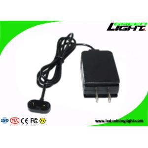 Underground Hard Rock Cordless Mining Cap Lamps , Miners Hard Hat Lamp For