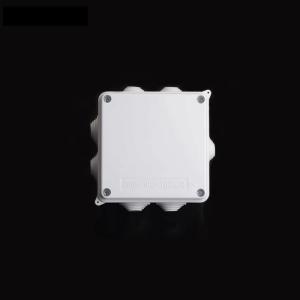 IP65 ABS Wall Mounted Electrical Junction Box 100x100x70mm With Knockouts