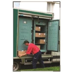 900L Insulated Roll Container For Cold Logistics With Thick PU Insulation