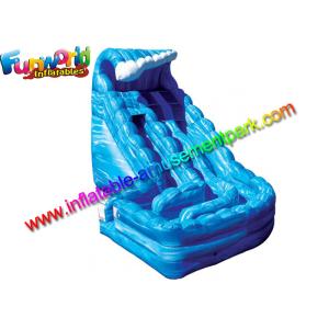 Special Monster Outdoor Inflatable Water Slides With Landing / Inflatable Air