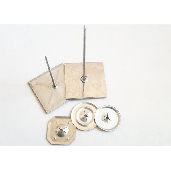 50mm Base Metal Self Adhesive Insulation Pins Adhesive Insulation On Smooth