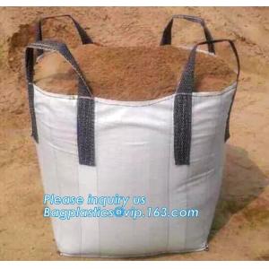big bulk bag 1.5 ton pp woven big bulk FIBC bags grain wheat flour super sack