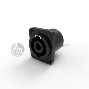 Chassis 4 Pin Speaker Male Connector Plastic D Shape Latch Lock