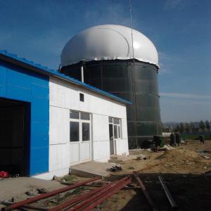 World Popular High Efficiency Enamel Assembled Biogas Digester Tank