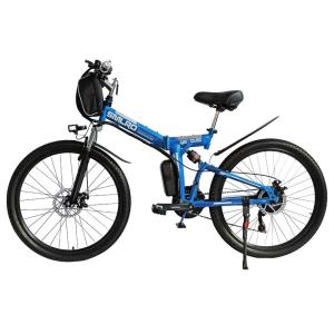 China 21 Speed Electric Folding Bike Lightweight ， MX300 Lithium Battery Ebike Fat 26 on sale