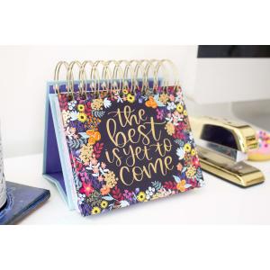 Monthly Desk Advent Calendars Printing Corrugated Floral Wall Calendar