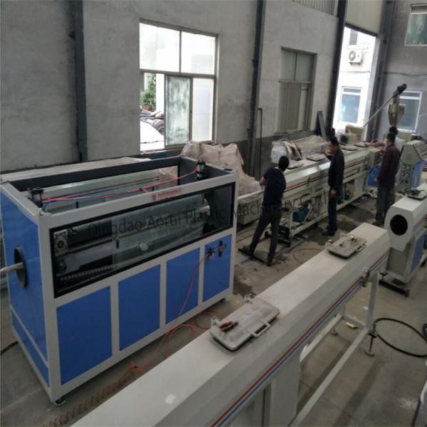 Quality Customized Two Screw Plastic Pipe Production Line With 38cr Moaia Screw wholesale