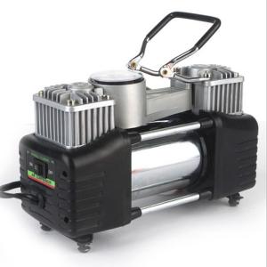 China Double Cylinder Metal Air Compressor 180w 150PSI Pump with Watch on sale
