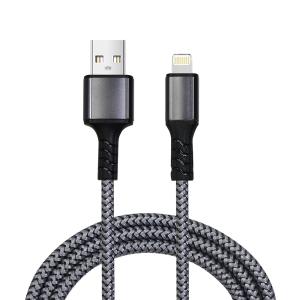 2025 Heavy Duty Aluminum 3-Way Charger Cable Tangle-Free Braided Design 1m C