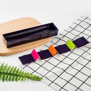 Cardboard Fancy Rectangle Rigid Folding Ribbon Handle Packaging Box for Gift