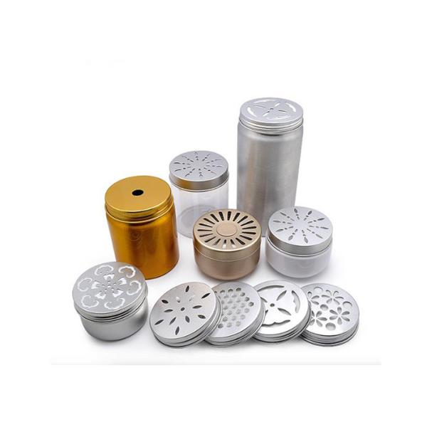 ISO Cosmetic Aluminum Jars Air Freshener Cap Type