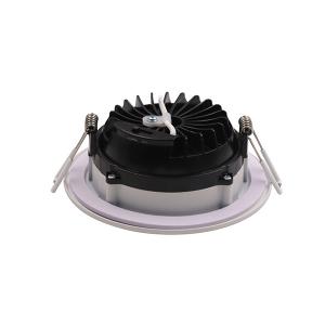Matt White Tri Colour Dimmable LED Downlight , Gimbal LED Downlight AC12V
